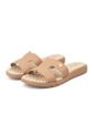 Sandalia Plana Napa Floather Nature Nude Modare de MODARE