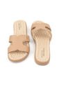 Sandalia Plana Napa Floather Nature Nude Modare de MODARE