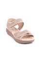 Price Shoes Sandalia Confort Mujeres 0227142-118BEIGE de MODARE