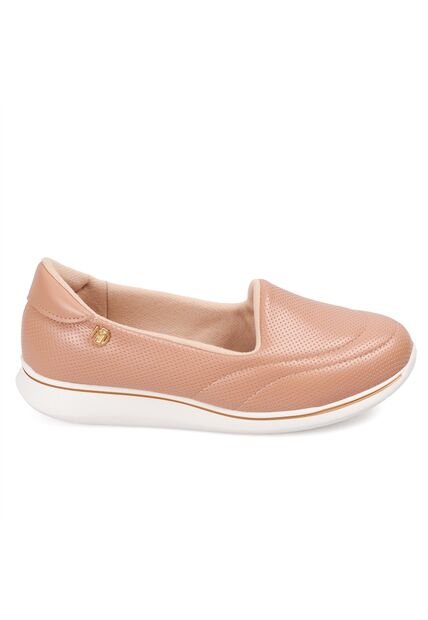 Mocasin Casual Comfort Nude Modare