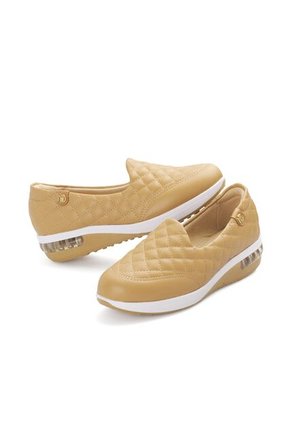 Mocasin Casual Comfort Beige-Bronce Modare