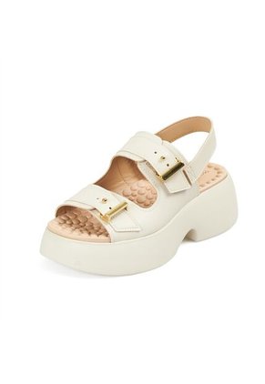 Sandalia Chunky Comfort Plataforma Blanco-Marfil Modare