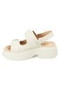 Sandalia Chunky Comfort Plataforma Blanco-Marfil Modare de MODARE