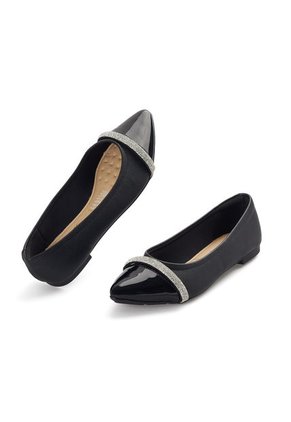 Baleta Negro- Negro Cristal Modare