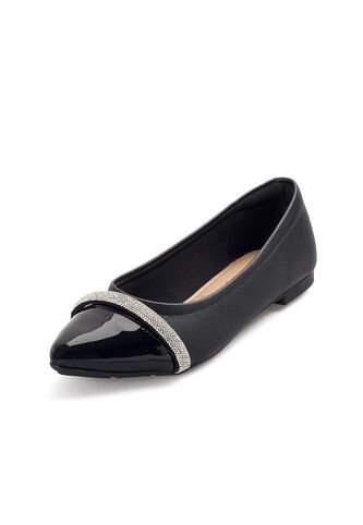 Baleta Negro- Negro Cristal Modare MODARE