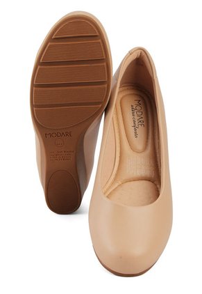 Tacón Corrido Beige MODARE