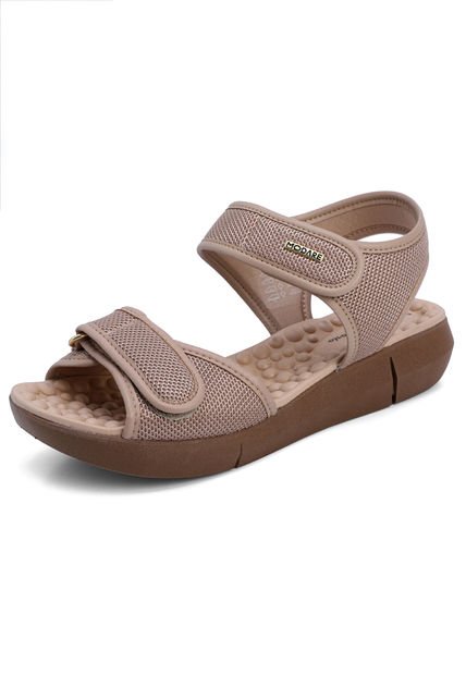 Sandalia Plataforma Beige MODARE