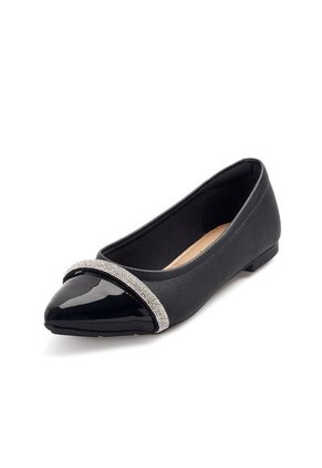 Baleta Negro- Negro Cristal Modare