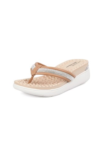 Sandalia Tacón Corrido Nude/Blanco Napa Strec Modare MODARE