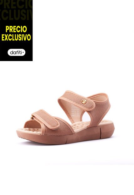 Sandalia Plataforma Nude Crep MODARE