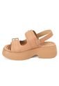 Sandalia Chunky Comfort Plataforma Nude Modare de MODARE