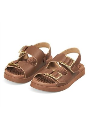 Sandalia Plana Comfort Café-Avellana Modare