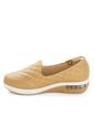 Mocasin Casual Comfort Beige-Bronce Modare de MODARE