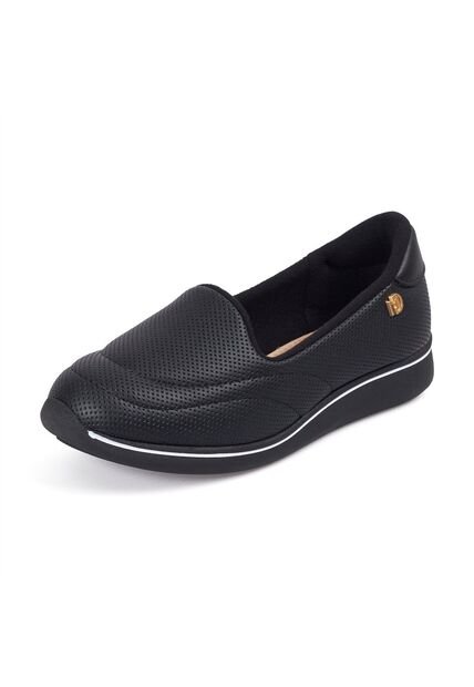 Mocasin Casual Comfort Negro-Negro Modare