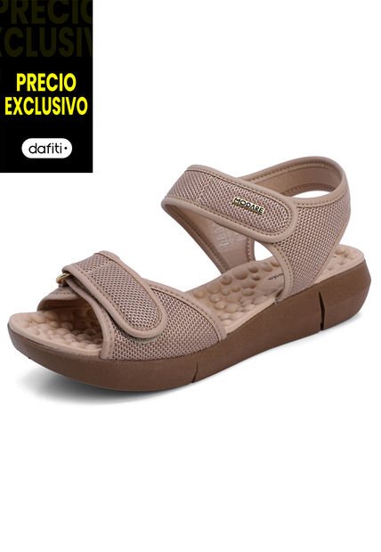 Sandalia Plataforma Beige MODARE