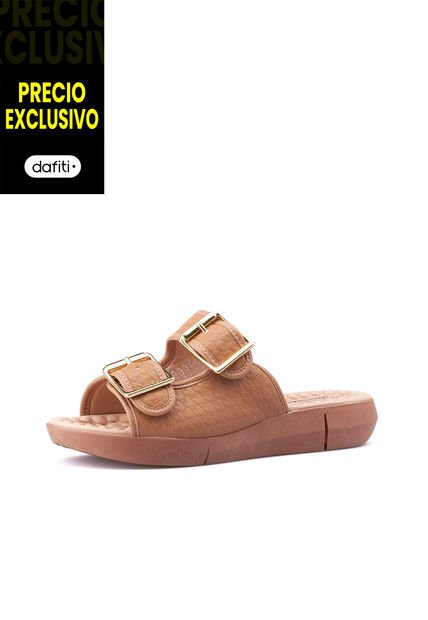 Sandalia Camel-Dorado MODARE