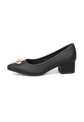 Tacon Bajo Cuadrado Napa Floather Negro Modare