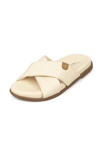 Sandalia Plana Ultra Soft Crema Modare MODARE