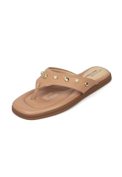 Sandalia Plana Dorado Nude Modare