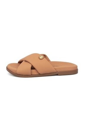 Sandalia Plana Ultra Soft  Nude-Camel Modare