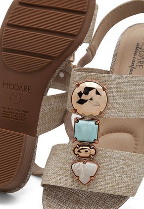 Sandalia Tacón Rosa MODARE