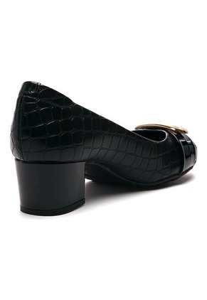 Tacón Medio Negro MODARE