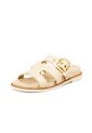 SANDALIA PLANA FLOATHER CREMA MODARE de MODARE
