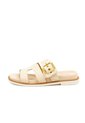 SANDALIA PLANA FLOATHER CREMA MODARE de MODARE