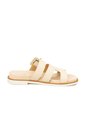 SANDALIA PLANA FLOATHER CREMA MODARE de MODARE