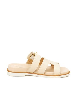 SANDALIA PLANA FLOATHER CREMA MODARE