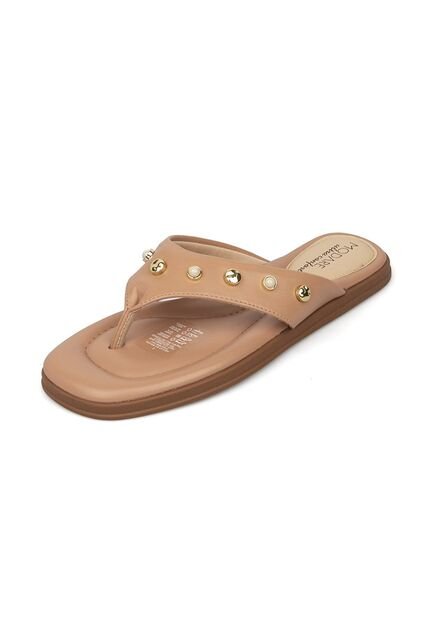 Sandalia Plana Dorado Nude Modare