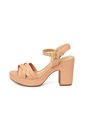 SANDALIA ALTA NAPA NUDE MODARE de MODARE