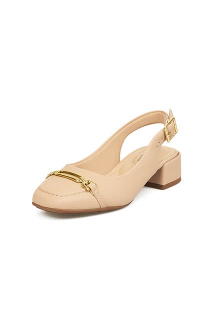 TACON BAJO NATURE NUDE DORADO MODARE