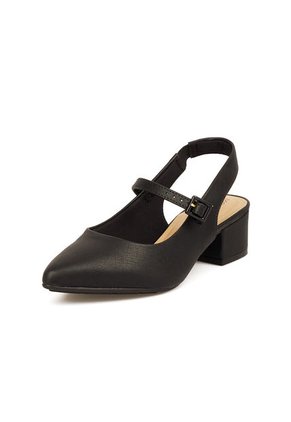 TACON BAJO SAFIANO NEGRO MODARE