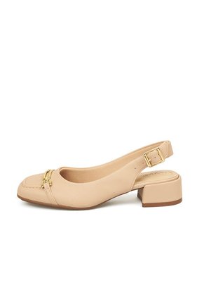 TACON BAJO NATURE NUDE DORADO MODARE