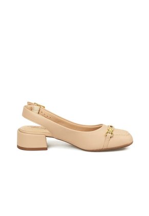 TACON BAJO NATURE NUDE DORADO MODARE