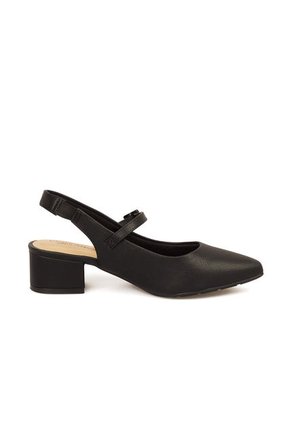 TACON BAJO SAFIANO NEGRO MODARE