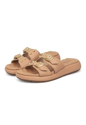 Sandalia Plana Nude Modare