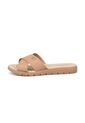 Sandalia Plana Nude Napa Floather Modare de MODARE