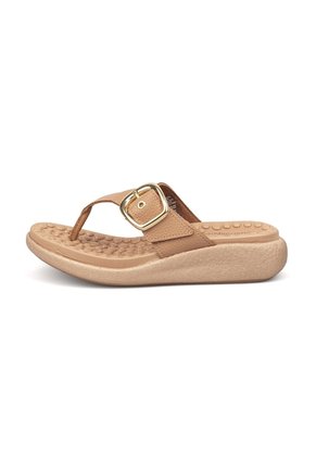 Sandalia Playera Napa Relax Nude Modare