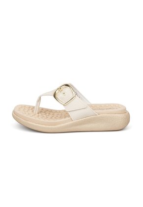 Sandalia Playera Napa Relax Marfil Modare