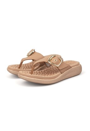 Sandalia Playera Napa Relax Nude Modare