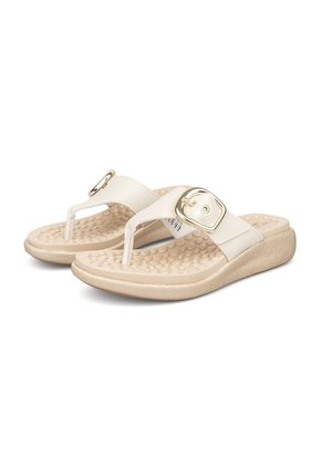Sandalia Playera Napa Relax Marfil Modare