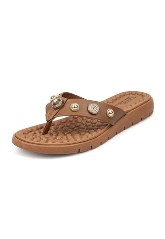 Sandalia Playera Napa Floather Nature Café-Avellana Modare MODARE