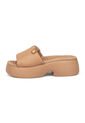 Sandalia Plataforma Nude-Camel Modare de MODARE