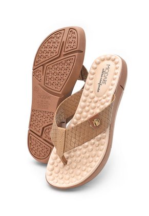 Sandalia Tacón Corrido Café MODARE