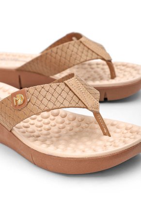 Sandalia Tacón Corrido Café MODARE