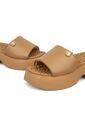 Sandalia Plataforma Café-Camel Modare de MODARE