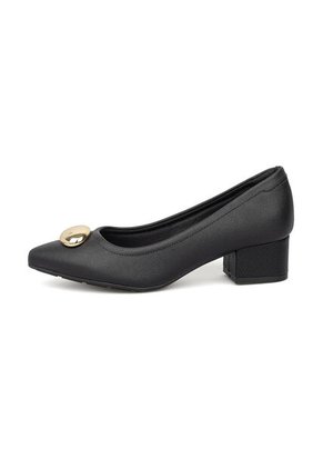 Tacon Bajo Cuadrado Napa Floather Negro Modare