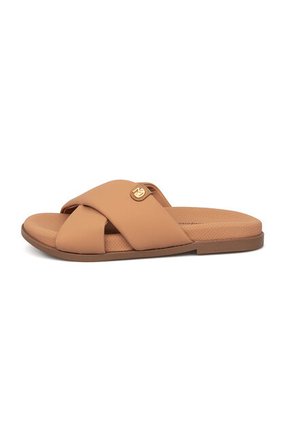 Sandalia Plana Ultra Soft  Nude-Camel Modare